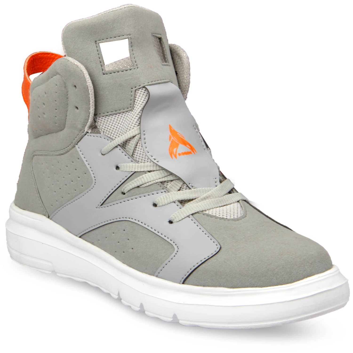 RODOX Hi Ankle Sneakers Grey Men's Sneakers - Casual Shoes | Buy online on ZillyBuy