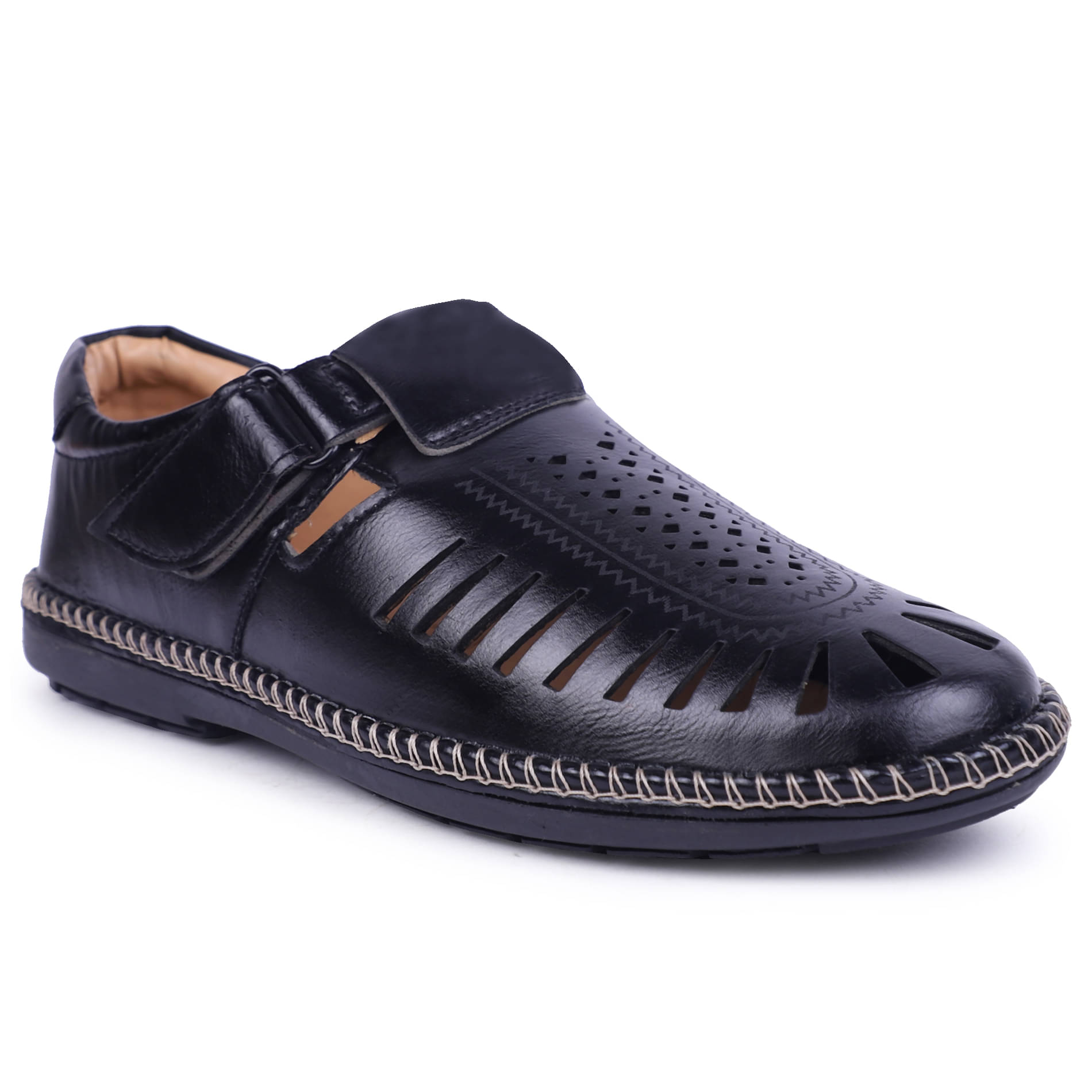     			Rimezs - Black Men's Sandals