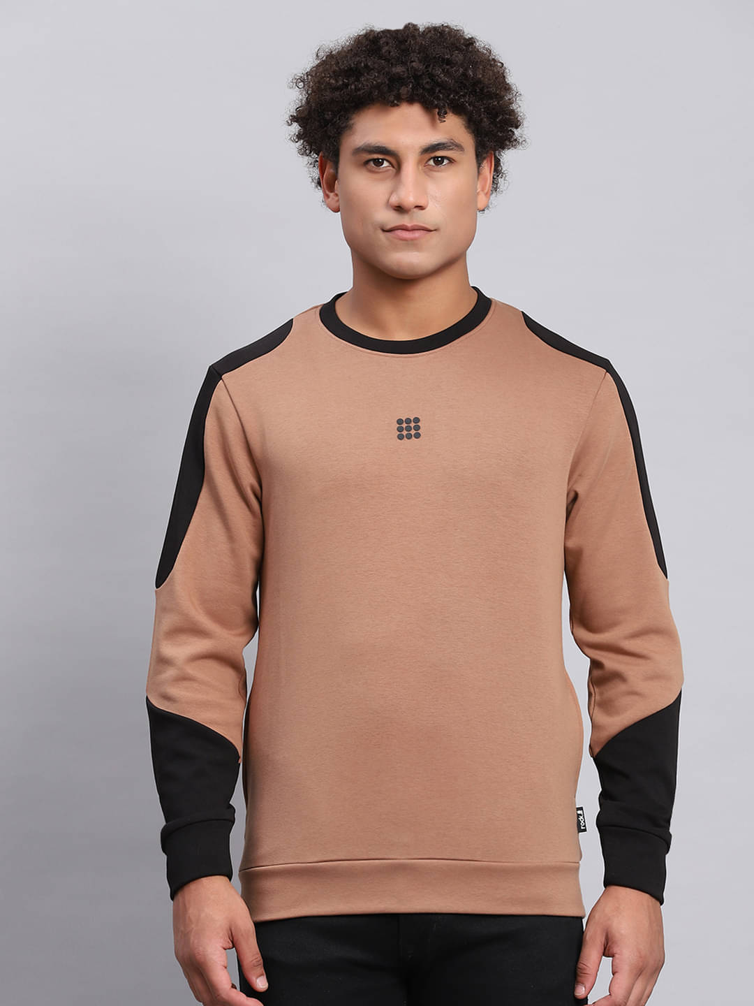 Rock.it Cotton Blend Round Neck Men's Sweatshirt - Brown ( Pack of 1 )     			Rock.it Cotton Blend Round Neck Men's Sweatshirt - Brown ( Pack of 1 )