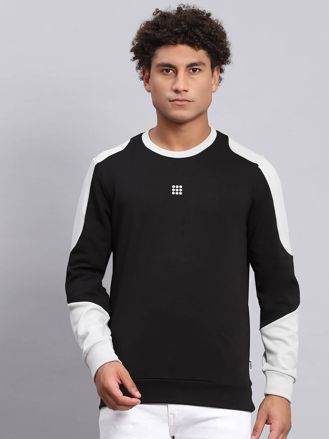 Rock.it Cotton Blend Round Neck Men's Sweatshirt - Black ( Pack of 1 ) Rock.it Cotton Blend Round Neck Men's Sweatshirt - Black ( Pack of 1 )