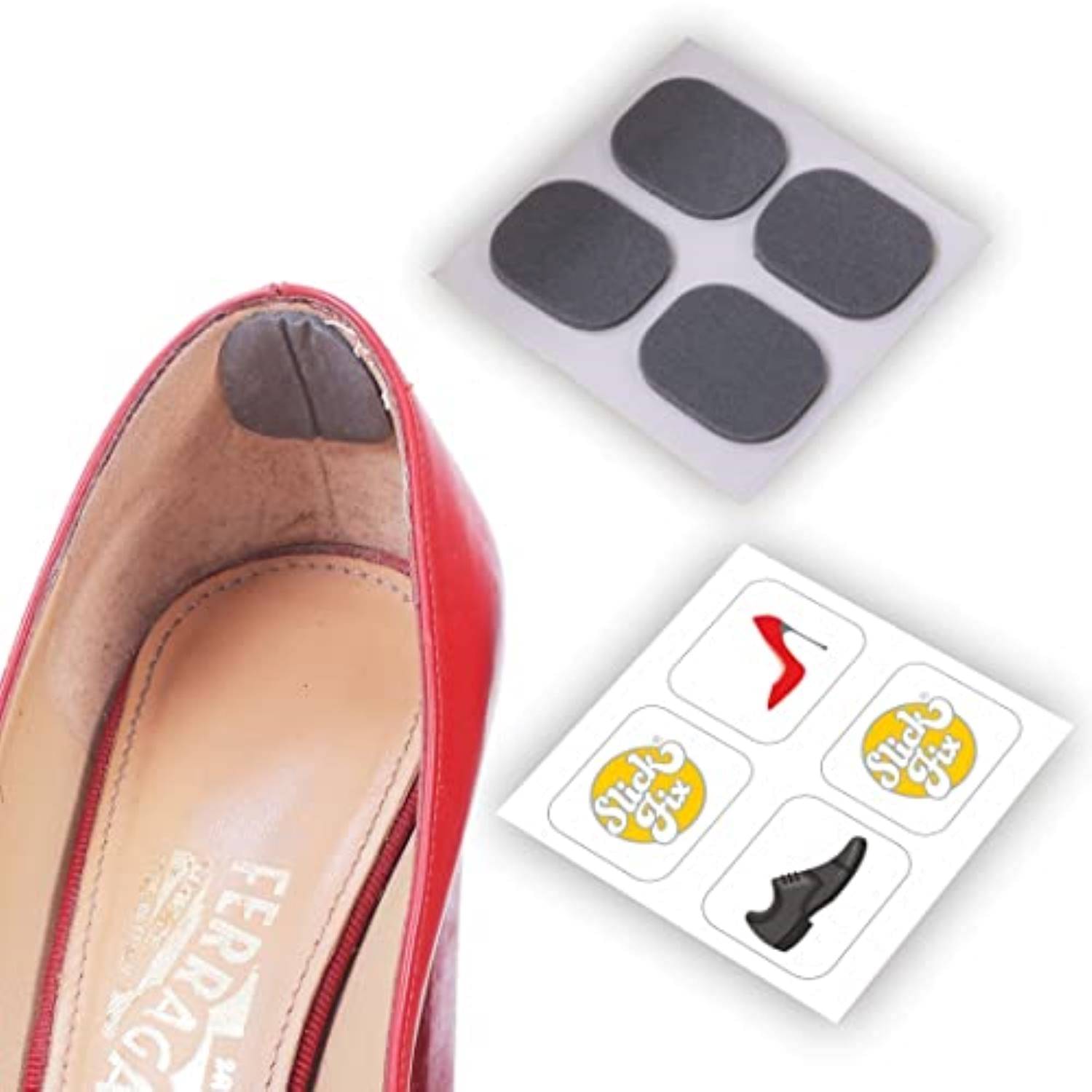     			SlickFix Black Orthopaedic Insoles
