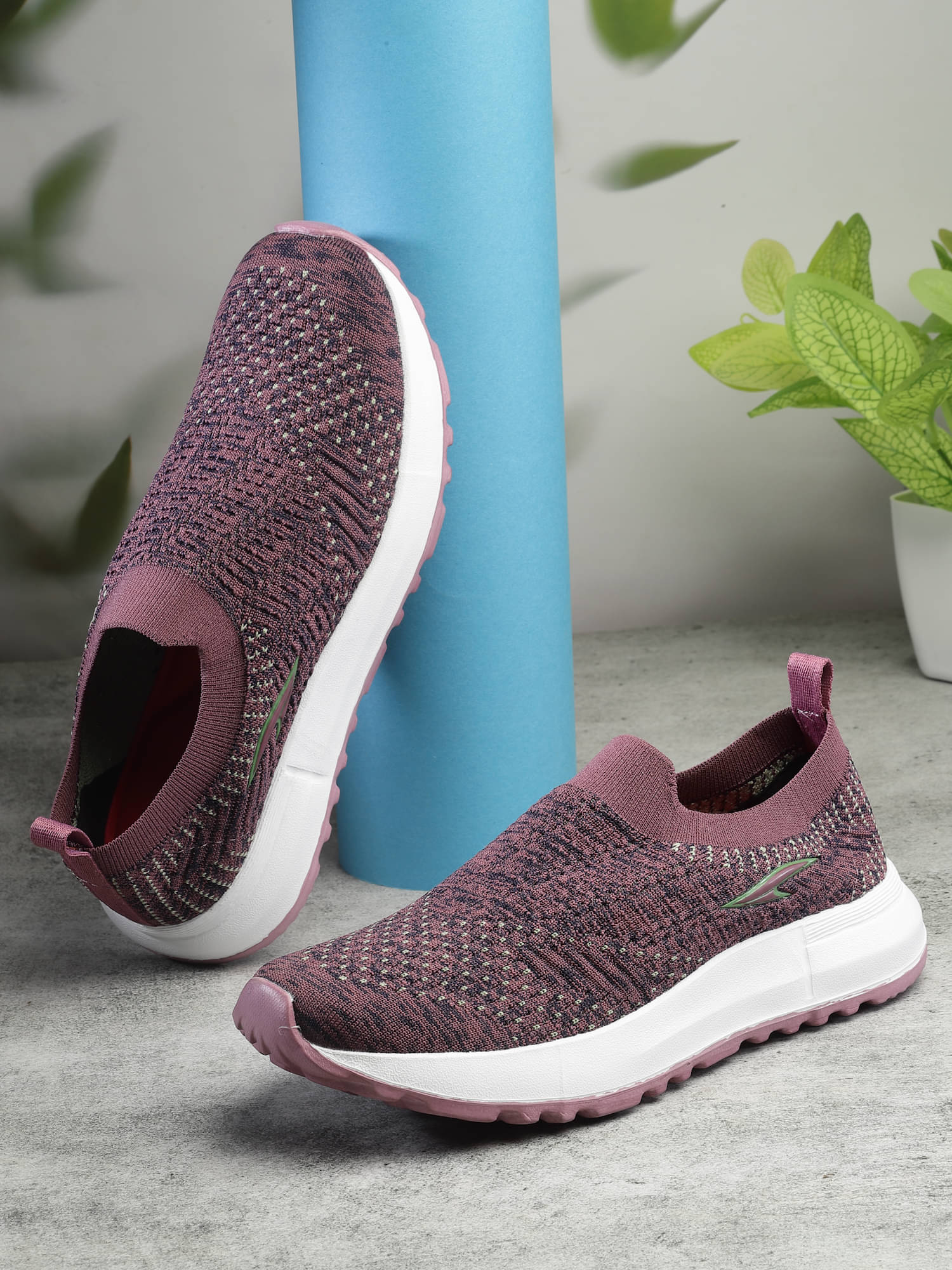     			ASIAN Mauve Women's Slip On