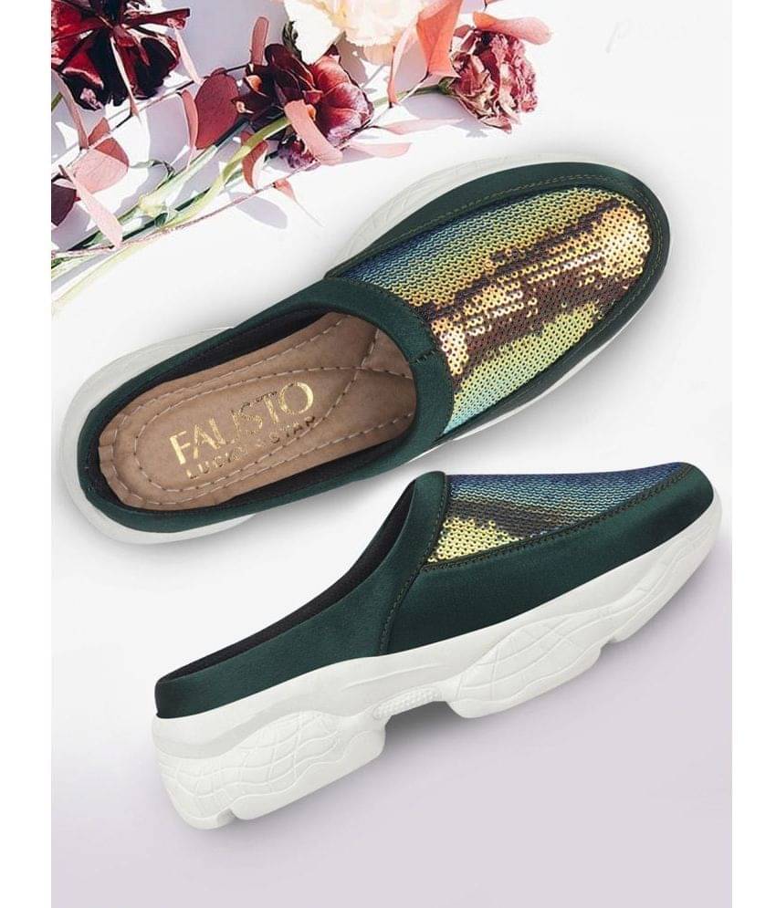 Fausto Green Women's Slip On Fausto Green Women's Slip On