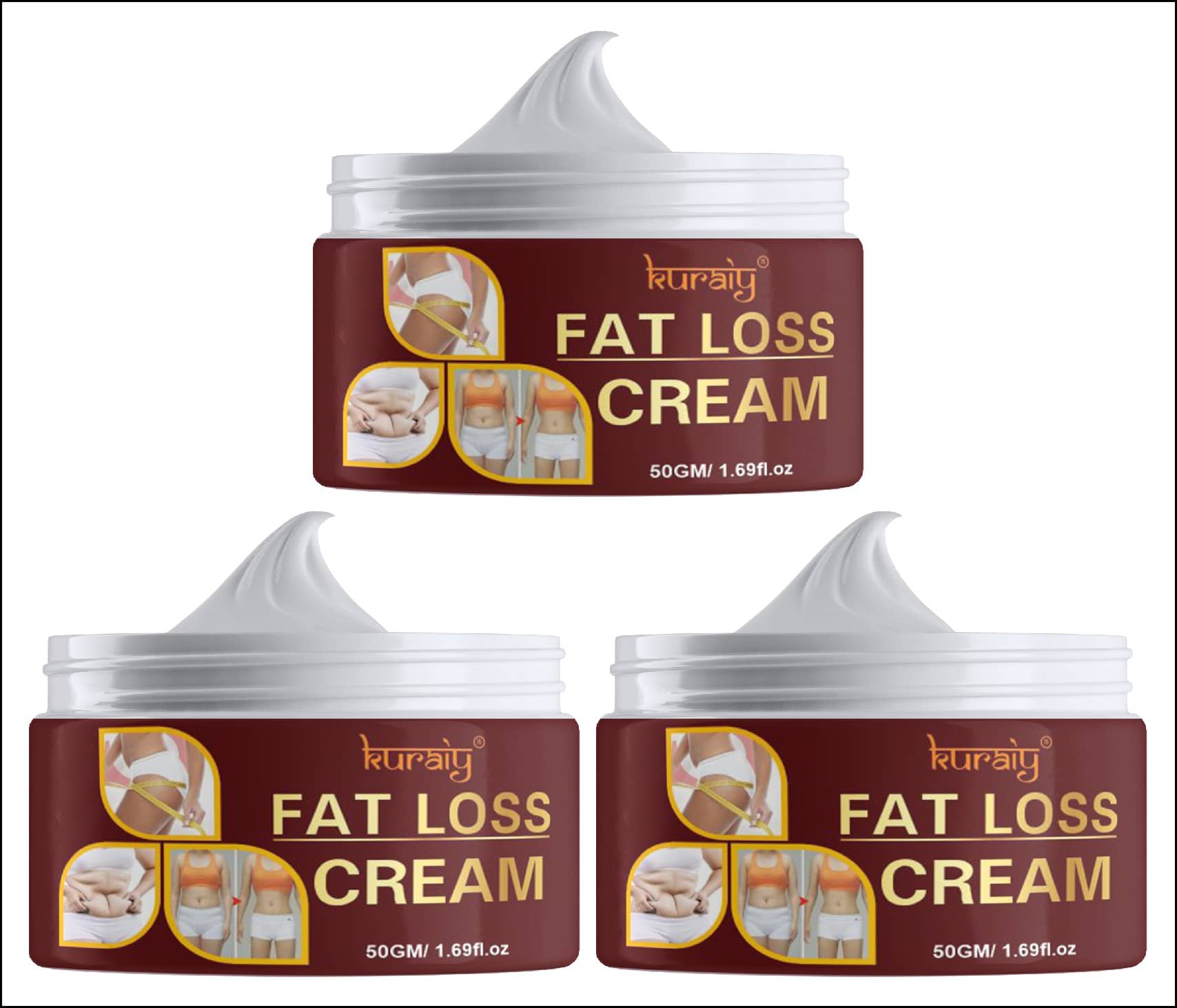 KURAIY NEW Fat Loss cream 50gm Weight Loss cream