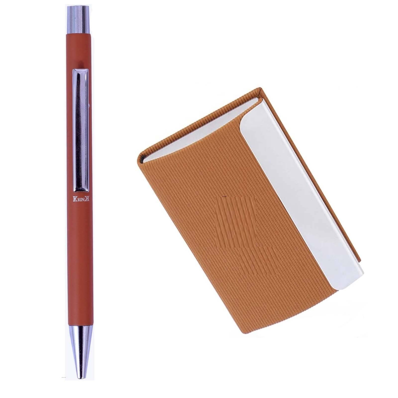     			Krink B251-CH01 2in 1 Metal Pen and ATM Card Holder Pen Gift Set