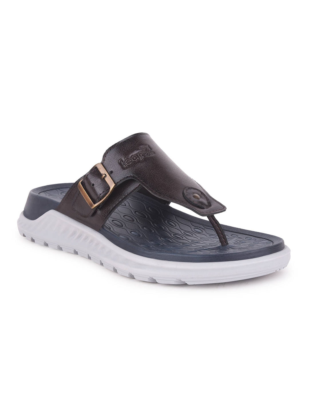     			Liberty Brown Men's Thong Flip Flop