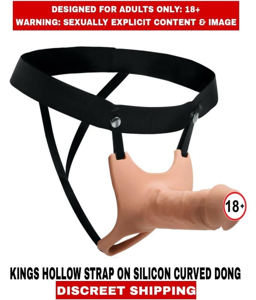 MAKE ADULT SEX TOY KING HOLLOW SOFT SILICONE  STRAPON For Men