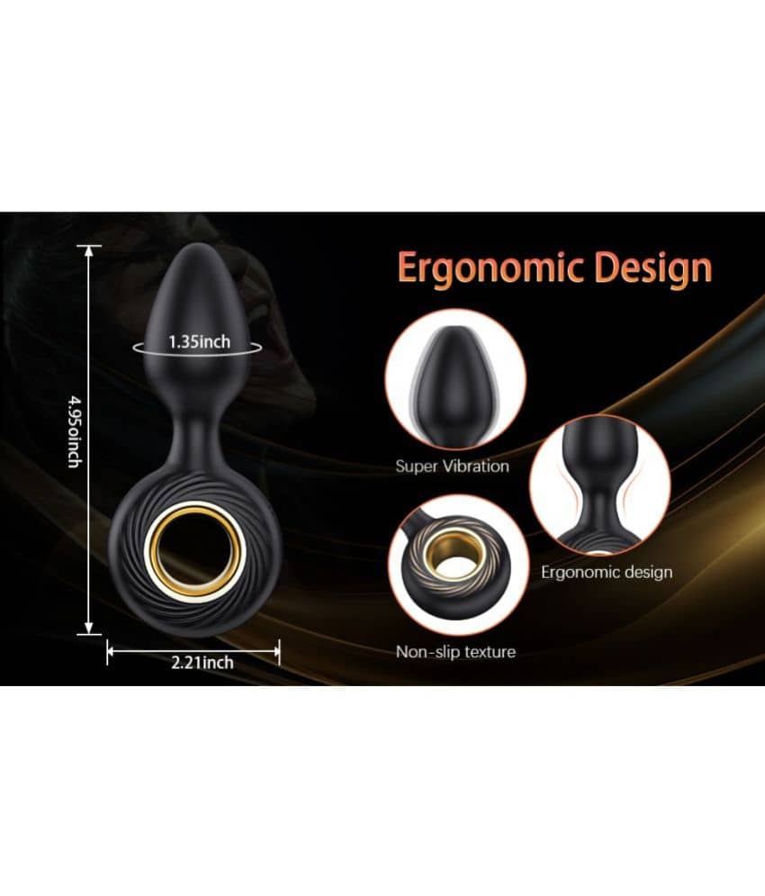 NAUGHTY TOYS PRESENT USB RECHARGEABLE 10 VIBRATION ANAL PLUG PROSTATE MASSAGER FOR MEN AND WOMEN BY KAMAHOUSE