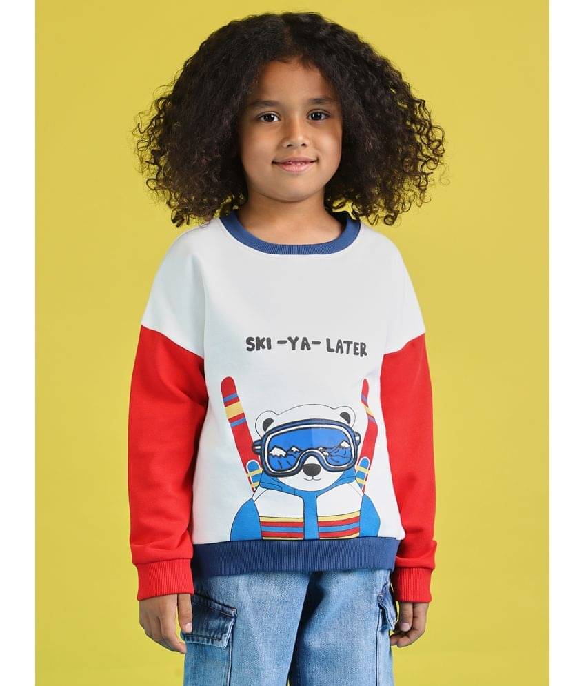 Nauti Nati Pack of 1 Boys Cotton Sweatshirt ( Multicolor ) Nauti Nati Pack of 1 Boys Cotton Sweatshirt ( Multicolor )
