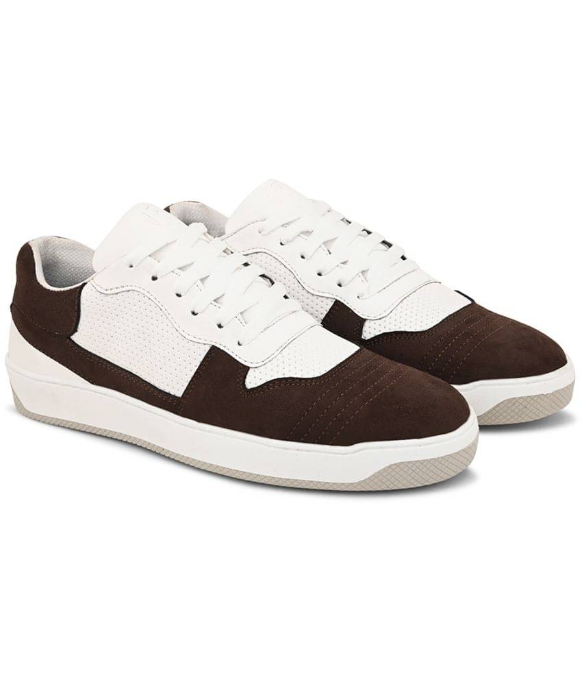     			Prolific LuxeSole Brown Men's Sneakers