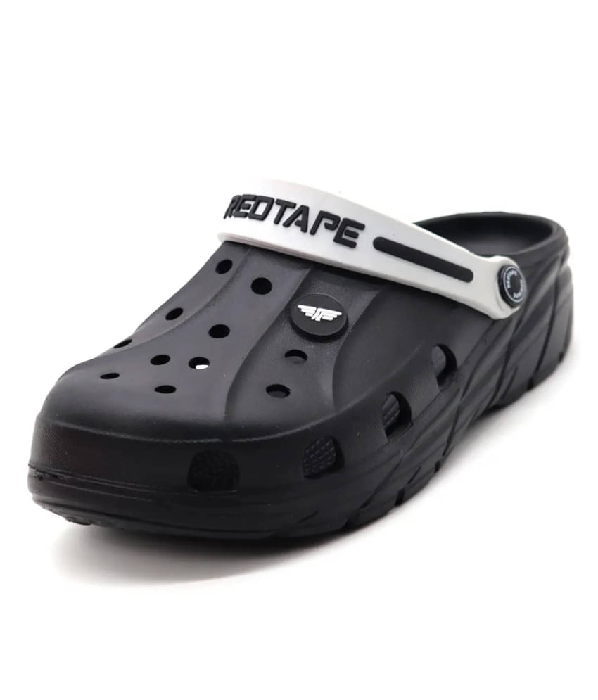    			Red Tape - Black Men's Clogs