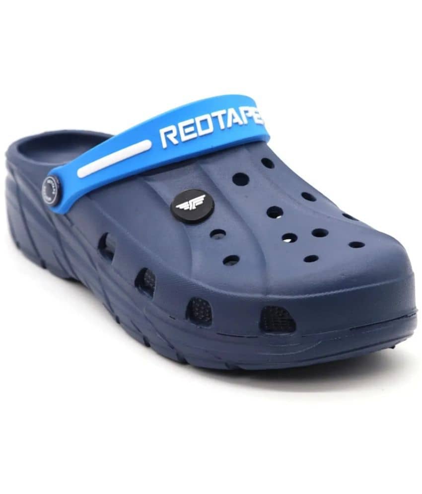 Red Tape - Navy Blue Men's Clogs