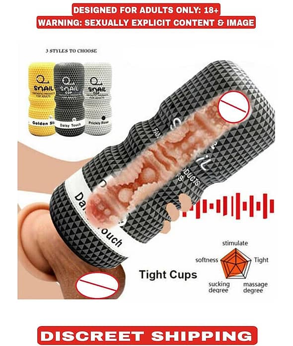 SNAIL CUP MALE MASTURBATOR REALISTIC POCKET PUSSY STROKER VAGINA ORAL ANAL ADULT SEX TOY BY-SEX TANTRA SNAIL CUP MALE MASTURBATOR REALISTIC POCKET PUSSY STROKER VAGINA ORAL ANAL ADULT SEX TOY BY-SEX TANTRA