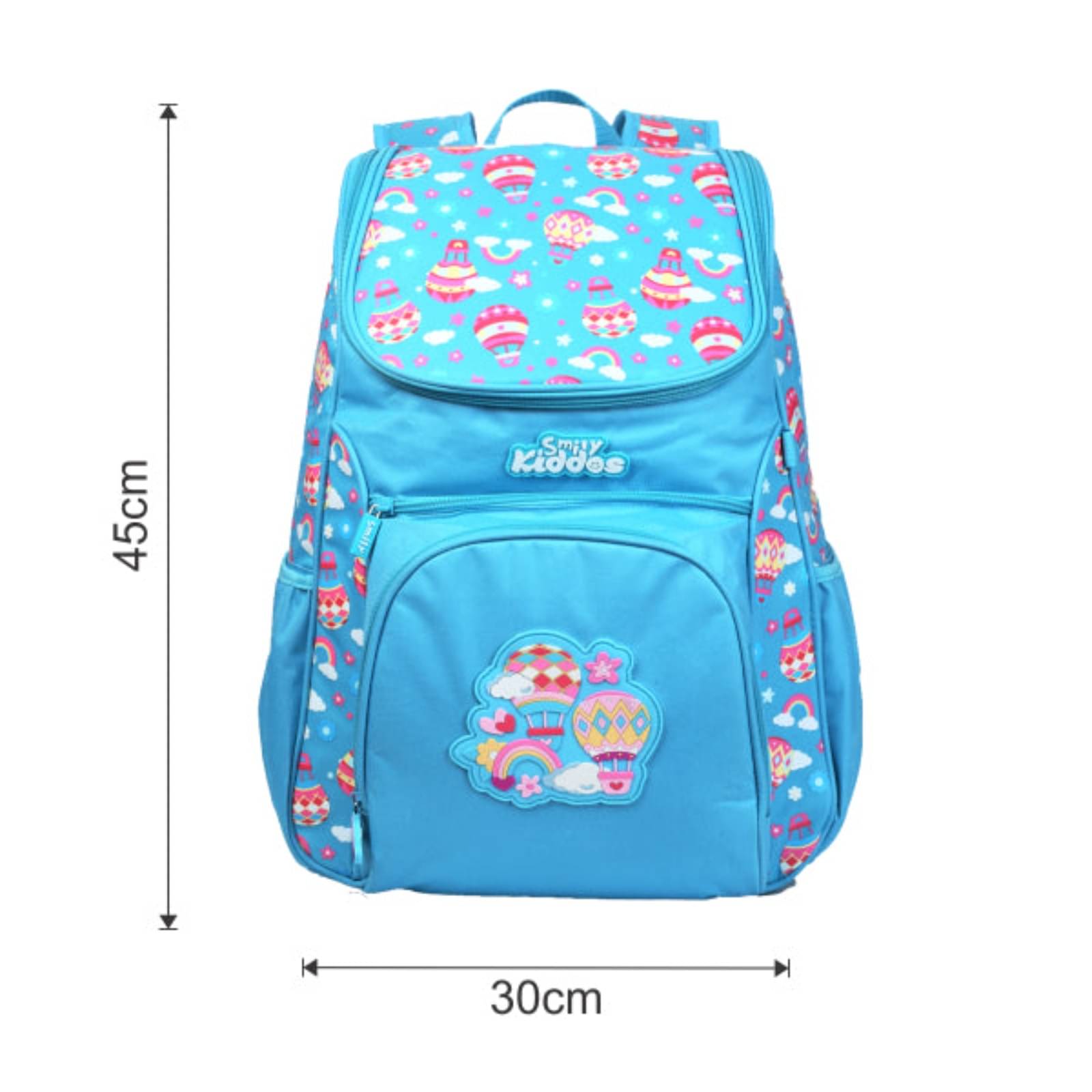     			Smily  kiddos 18 Ltrs Blue Polyester College Bag