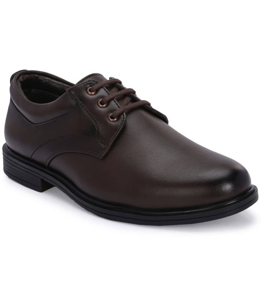 YOU LIkE Brown Men's Derby Formal Shoes - Formal Shoes | Buy online on ZillyBuy