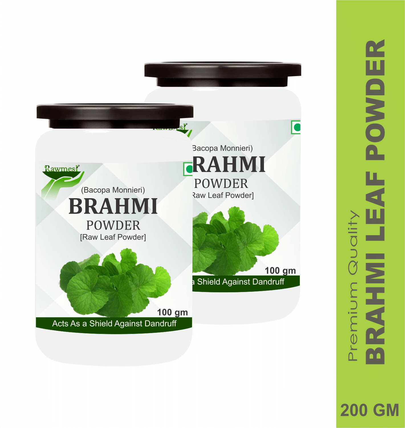 Rawmest Brahmi Powder 100 Gm Pack of 2 Rawmest Brahmi Powder 100 Gm Pack of 2