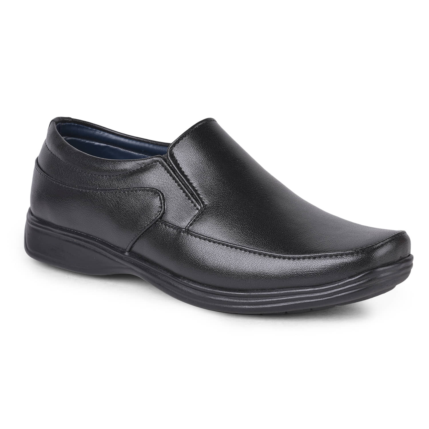 Aqualite Black Men's Slip On Formal Shoes - Formal Shoes | Buy online on ZillyBuy