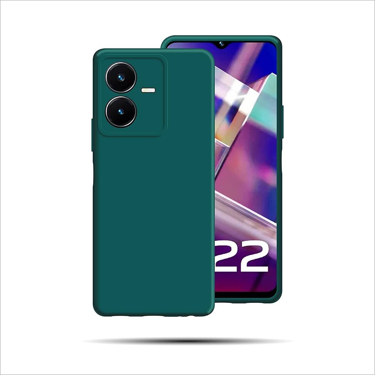 Case Vault Covers Silicon Soft cases Compatible For Silicon Vivo Y22 ( Pack of 1 ) Case Vault Covers Silicon Soft cases Compatible For Silicon Vivo Y22 ( Pack of 1 )