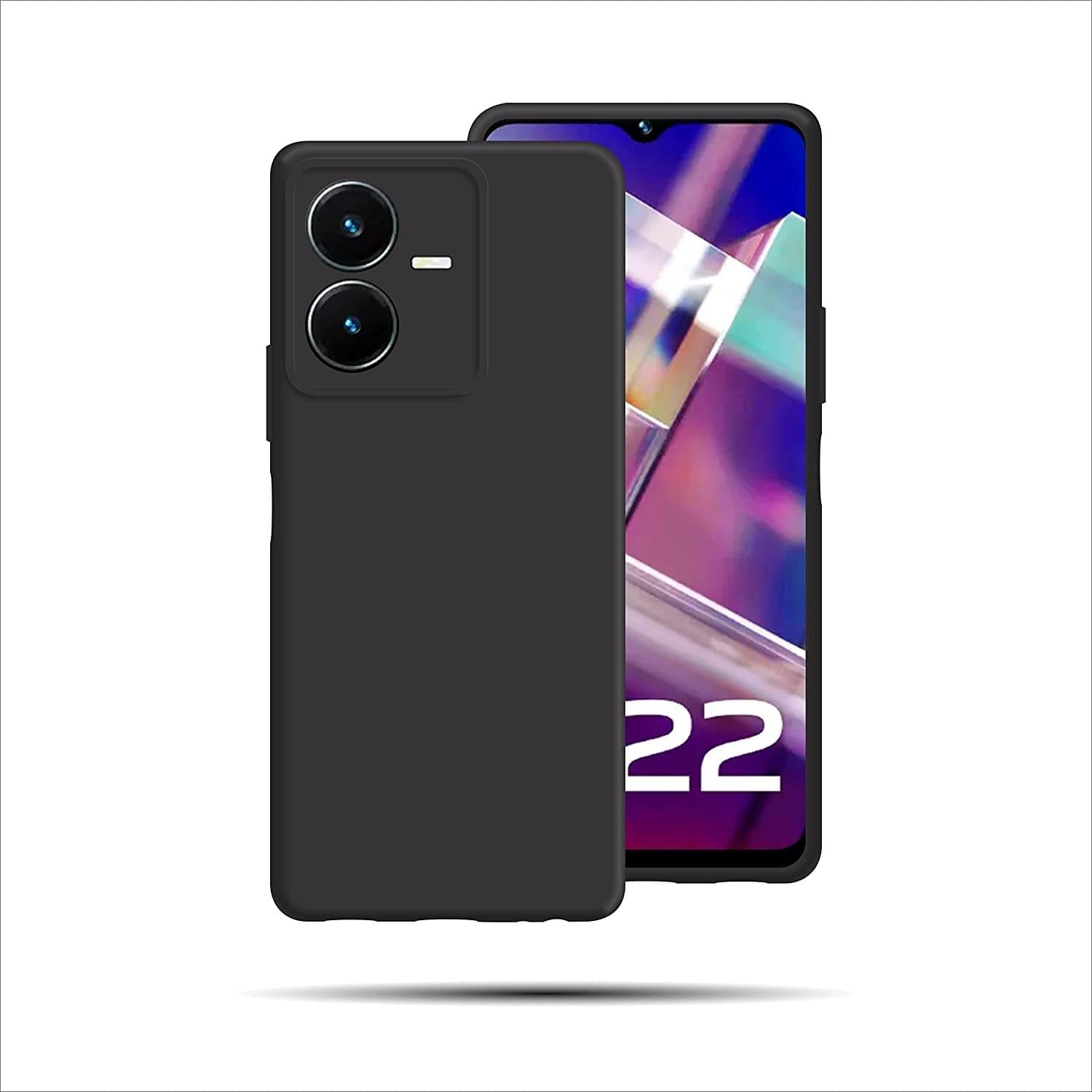 Case Vault Covers Silicon Soft cases Compatible For Silicon Vivo Y22 ( Pack of 1 ) Case Vault Covers Silicon Soft cases Compatible For Silicon Vivo Y22 ( Pack of 1 )