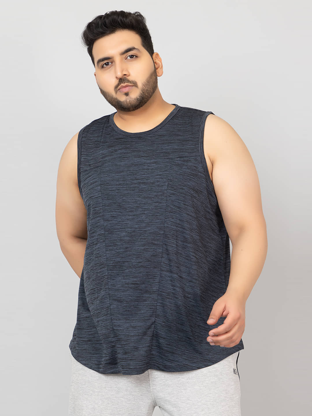 Chkokko Pack of 1 Polyester Regular Fit Men's T-Shirt ( Grey )