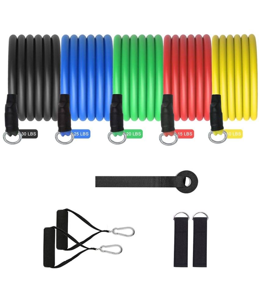 Resistance Tube Set with Foam Handles, Door Anchor, Ideal for Home & Gym Resistance Tube Set with Foam Handles, Door Anchor, Ideal for Home & Gym