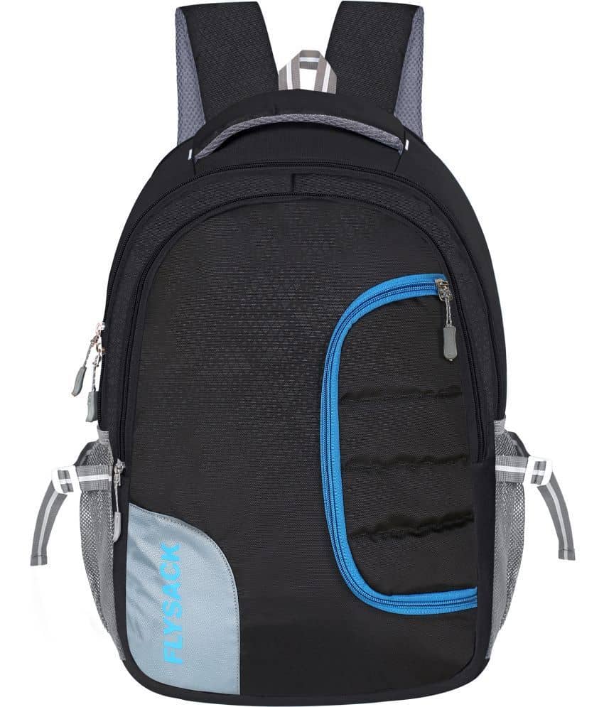 FLYSACK Black PU Backpack ( 35 Ltrs ) - Handbags | Buy online on ZillyBuy