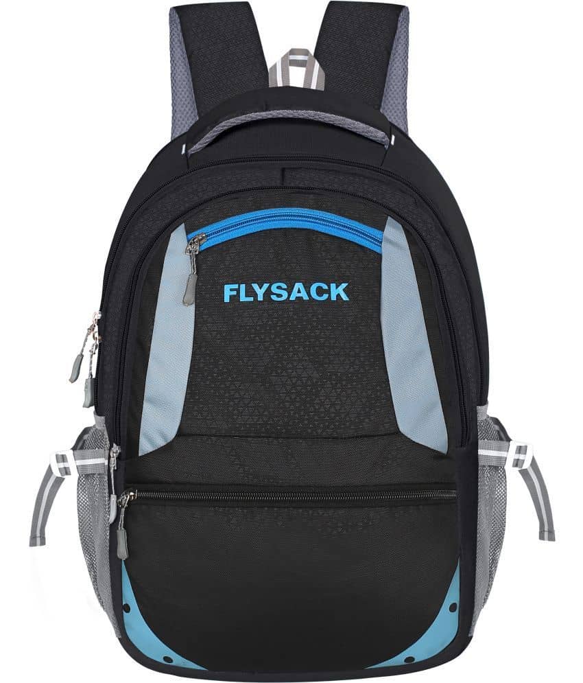 FLYSACK Black PU Backpack ( 35 Ltrs ) - Handbags | Buy online on ZillyBuy