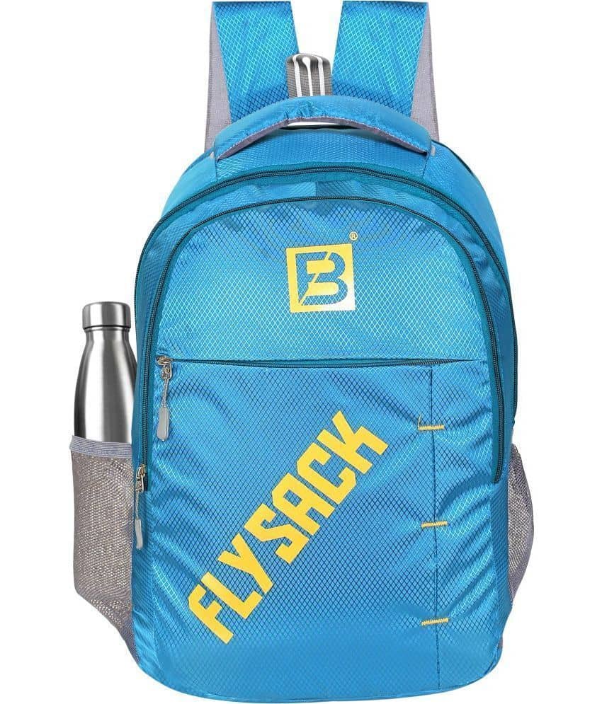 FLYSACK Light Blue PU Backpack ( 40 Ltrs ) - Handbags | Buy online on ZillyBuy