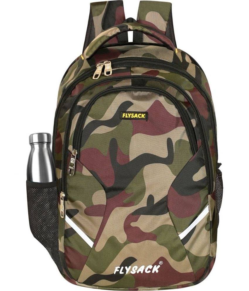     			FLYSACK Multicolor PU Backpack ( 40 Ltrs )