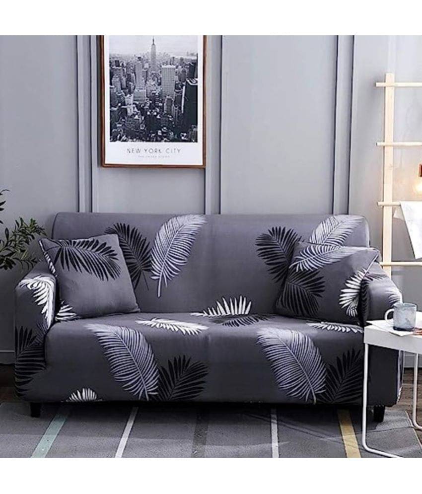     			House Of Quirk 1 Seater Polyester Sofa Cover ( Pack of 1 )
