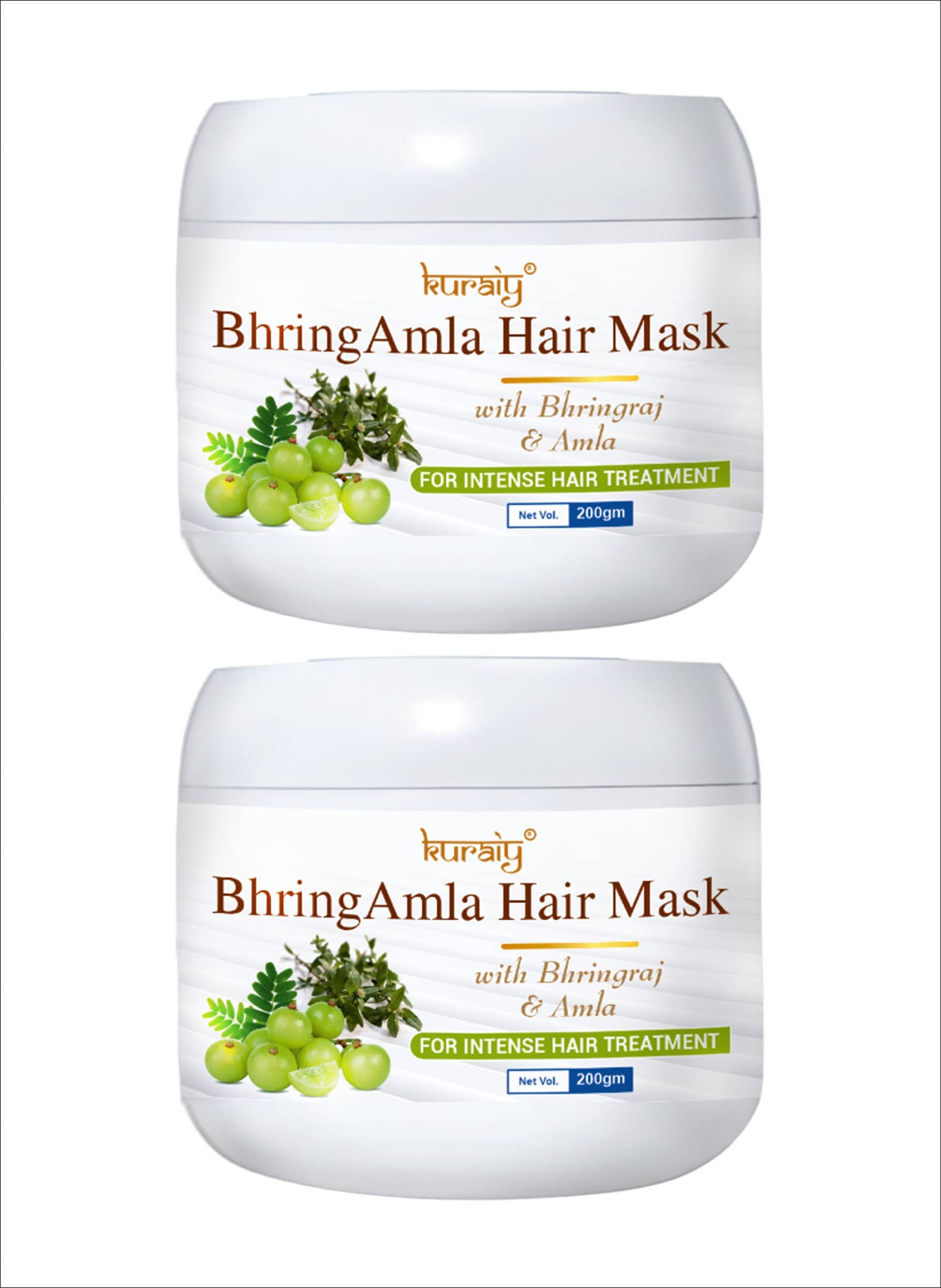 KURAIY Deep Repair Hair Mask For Damaged Hair ( Pack of 2 )