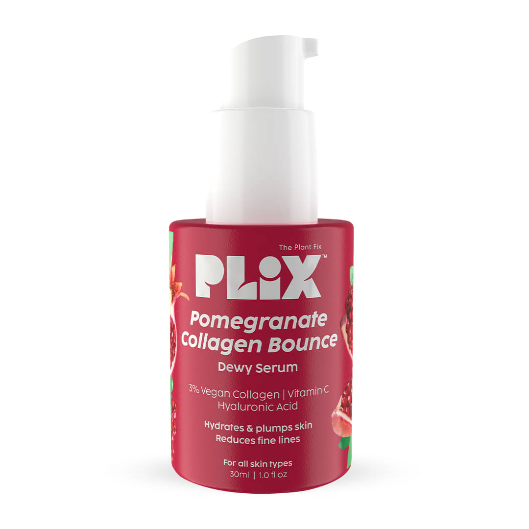 The Plant Fix Plix Pomegranate Collagen Bounce Serum For Reducing Fine Lines & Wrinkles(30 ml) The Plant Fix Plix Pomegranate Collagen Bounce Serum For Reducing Fine Lines & Wrinkles(30 ml)