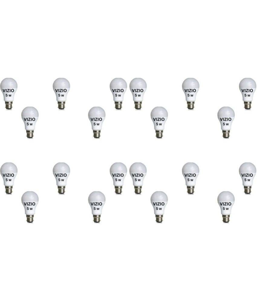     			Vizio 5W Warm White LED Bulb ( Pack of 20 )