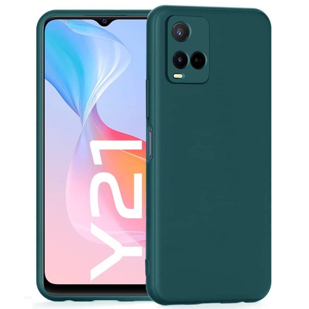 case v Silicon Soft cases Compatible For Silicon VIVO Y33S ( Pack of 1 ) case v Silicon Soft cases Compatible For Silicon VIVO Y33S ( Pack of 1 )