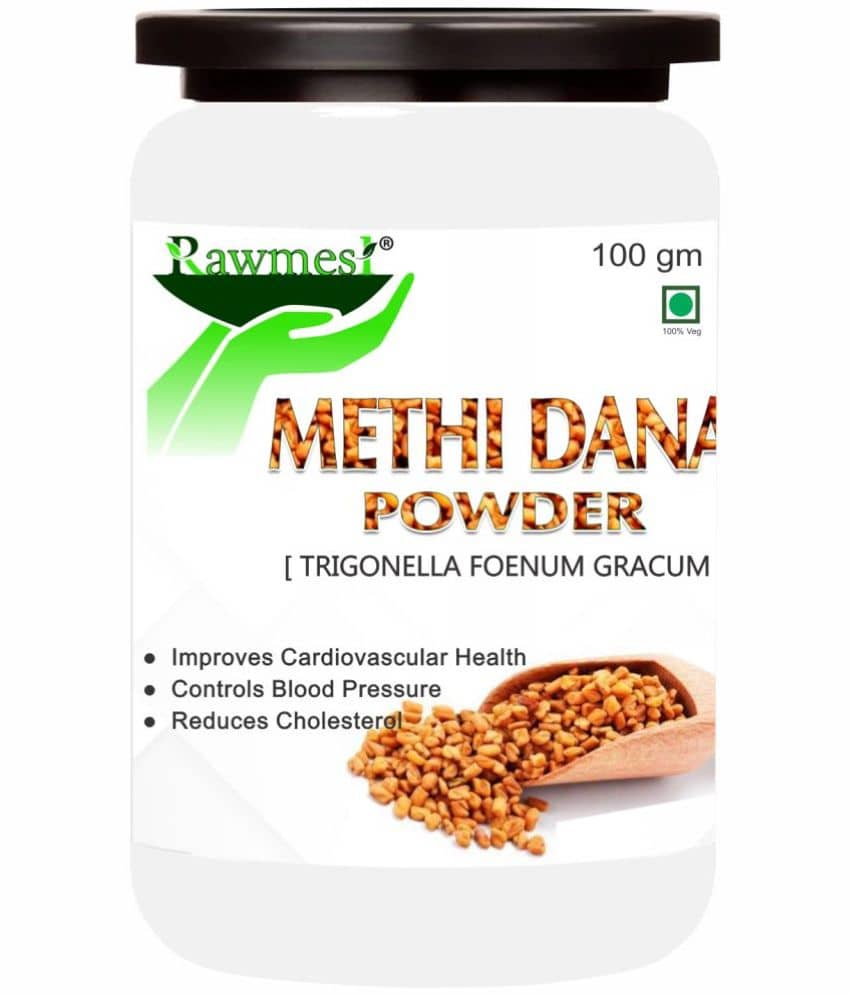 Rawmest Methi Dana Powder 100 Gm Pack of 1