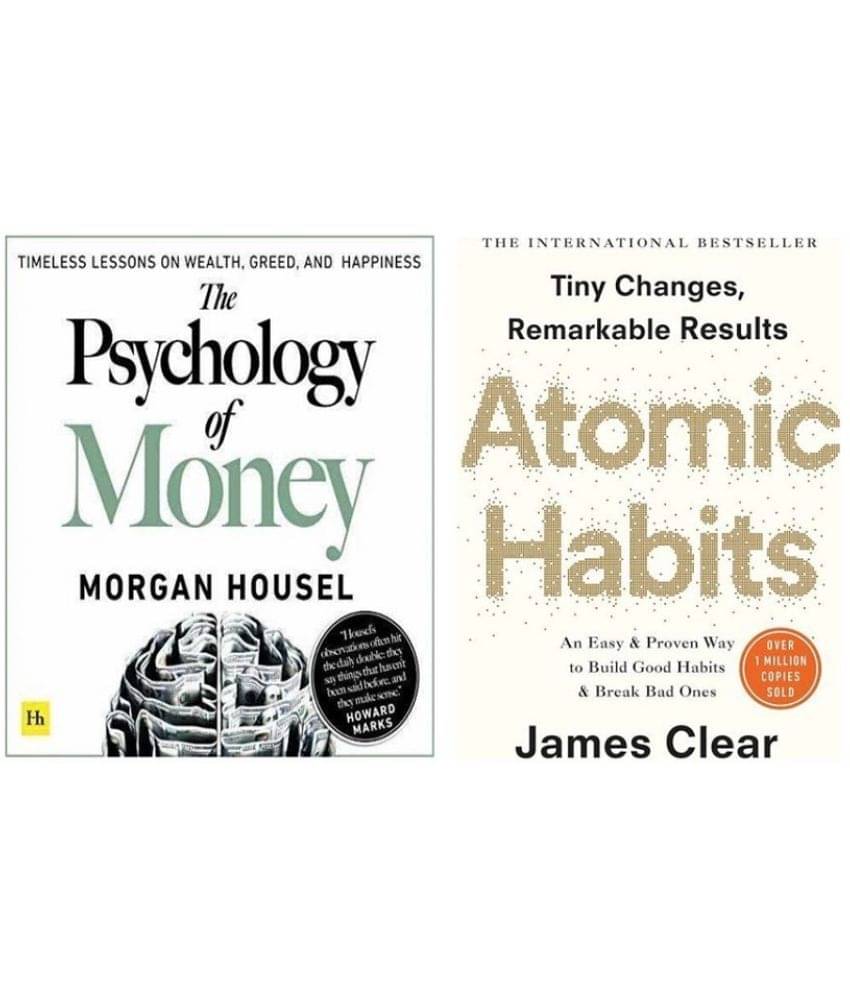     			unico 2 books ) Atomic Habits & The Psychology of Money Paperback