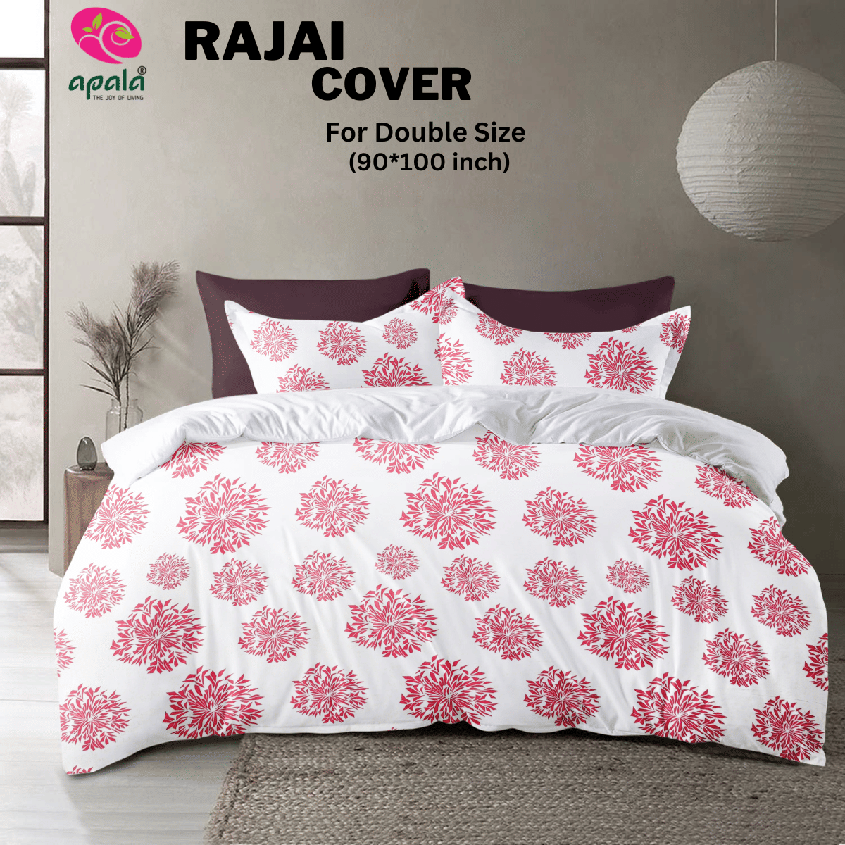     			Apala King Cotton Multi Traditional Duvet Cover