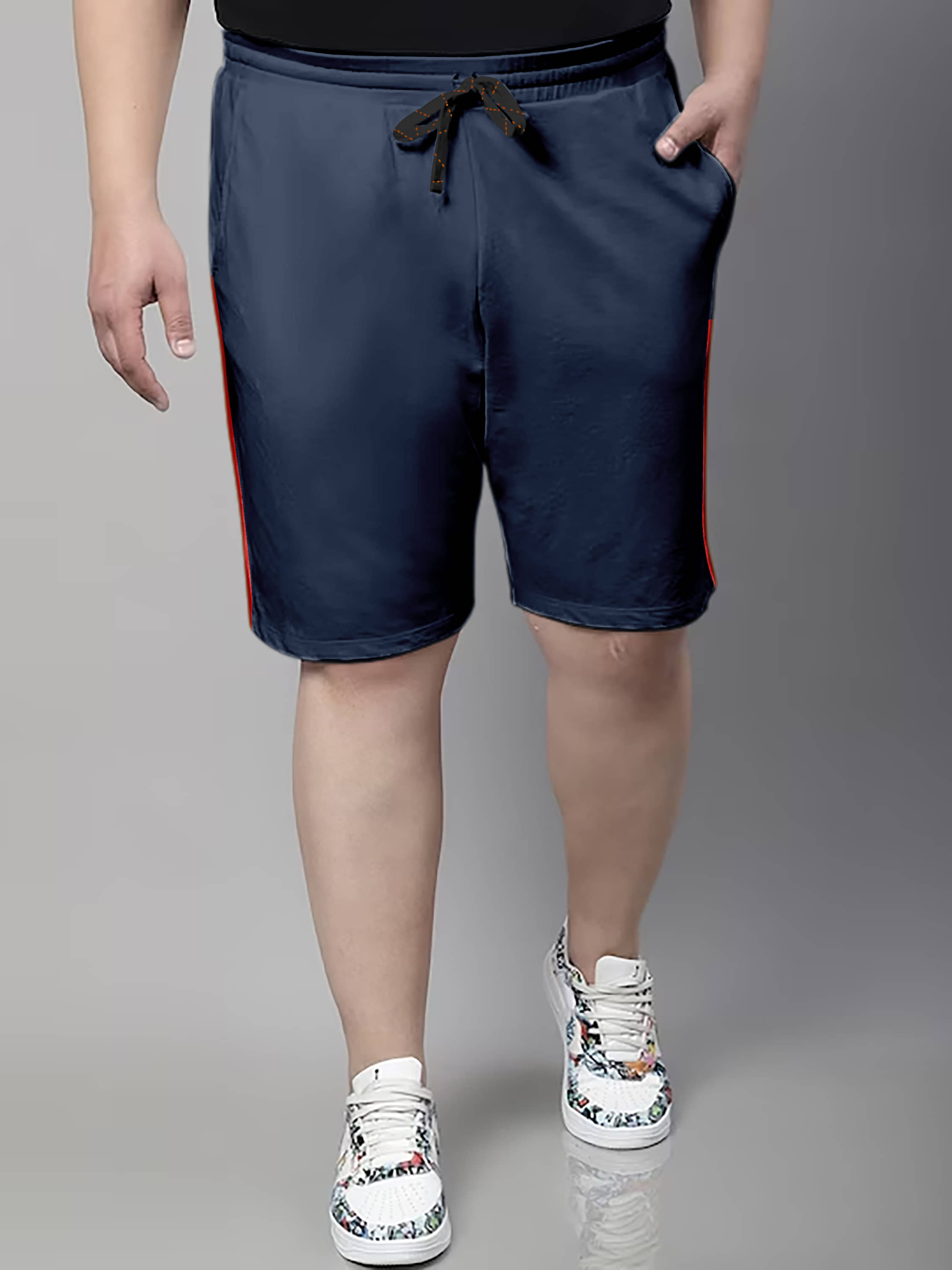 Ardeur Red Cotton Blend Men's Shorts ( Pack of 1 ) - Shorts | Buy online on ZillyBuy