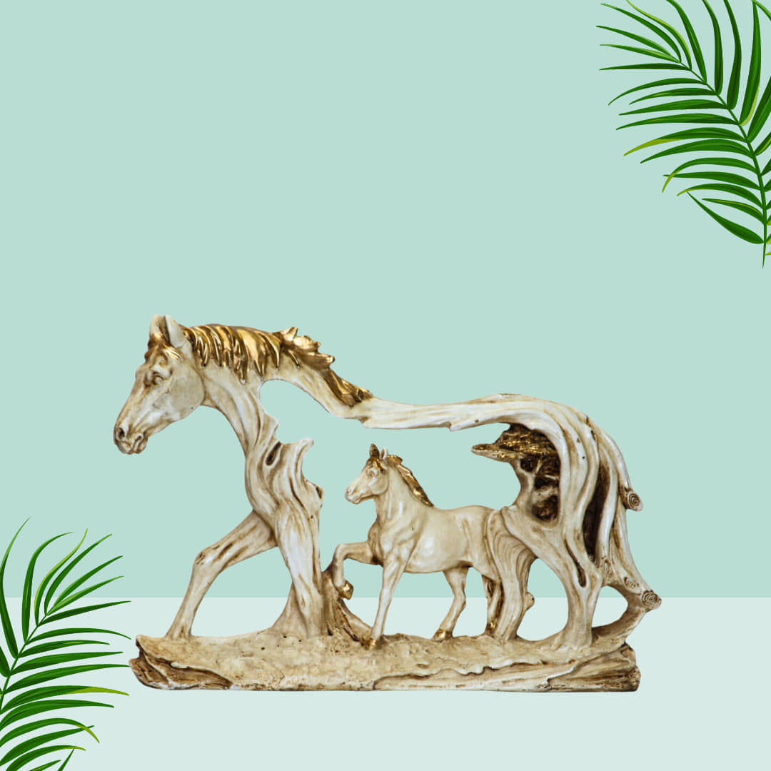 BECKON VENTURE Animal Showpiece 21 cm - Pack of 1