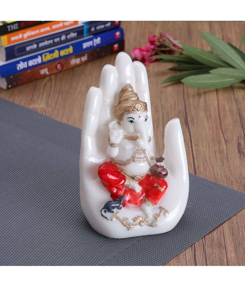     			BECKON VENTURE Palm Ganesha Showpiece 15 cm - Pack of 1