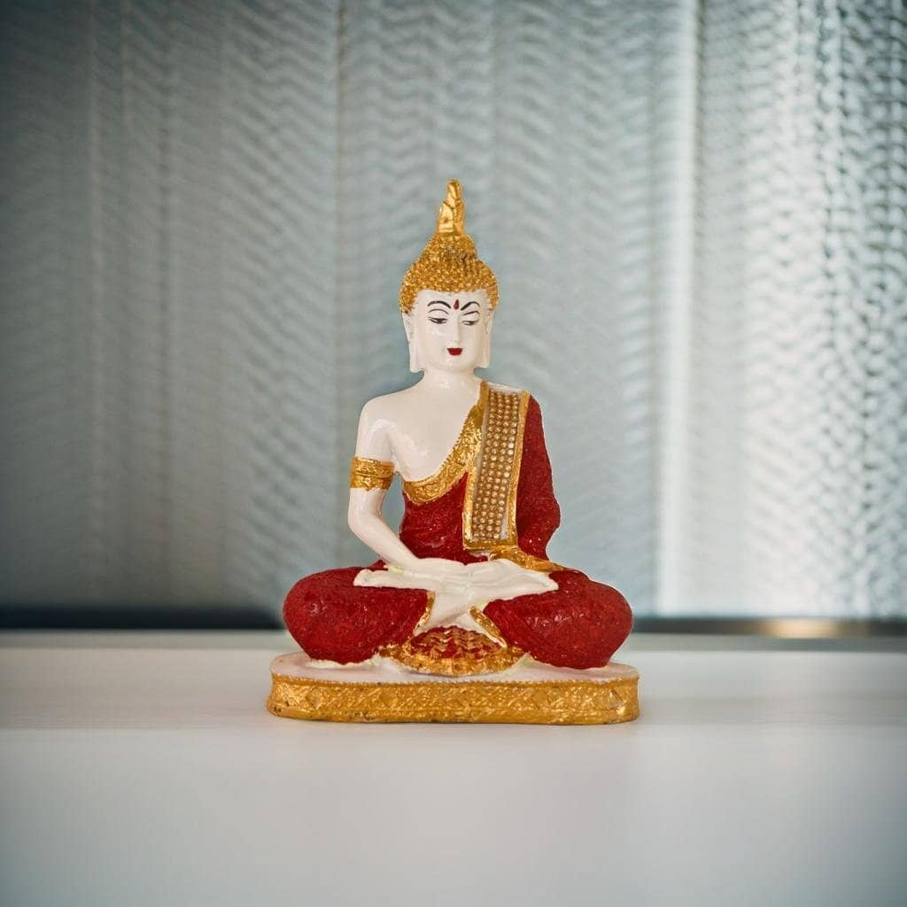 BECKON VENTURE Samadhi Buddha Showpiece 24.5 cm - Pack of 1