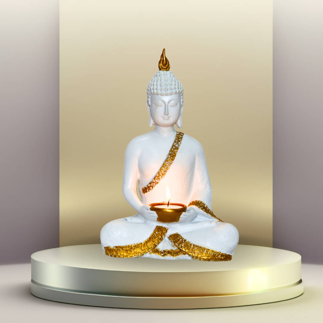 BECKON VENTURE Samadhi Buddha Showpiece 22 cm - Pack of 1 BECKON VENTURE Samadhi Buddha Showpiece 22 cm - Pack of 1