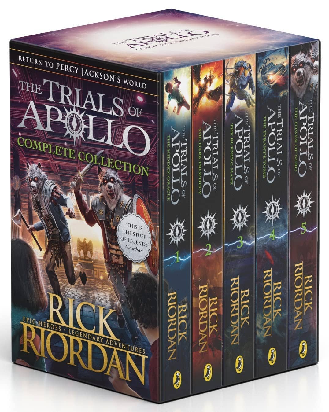 Box Set Trials Of Apollo Complete - Stationery | Buy online on ZillyBuy