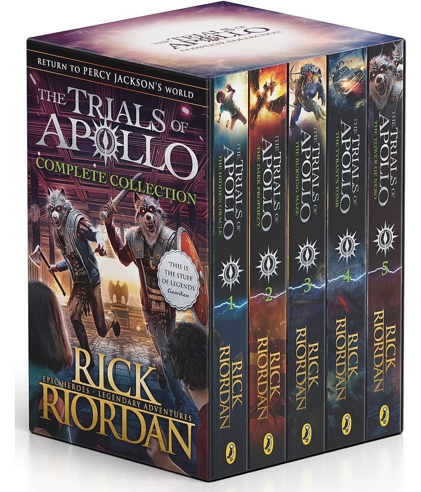 Box Set Trials Of Apollo Complete - Stationery | Buy online on ZillyBuy