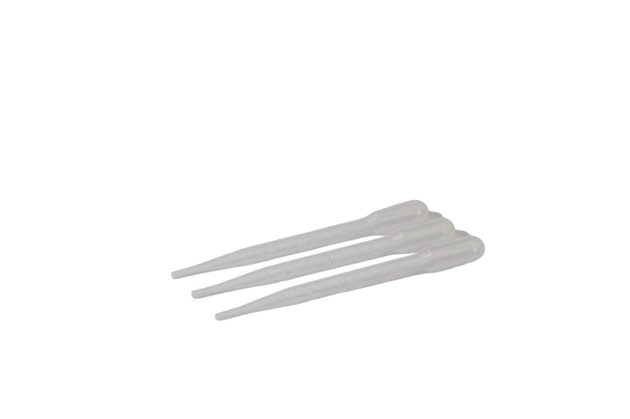     			Disposable Pasteur Pipette 3ml, Pack of 100