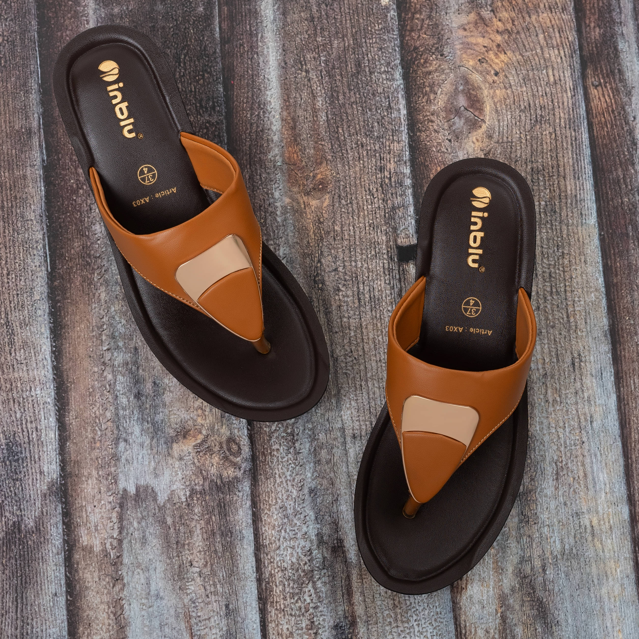 Inblu Tan Women's Slipper Inblu Tan Women's Slipper