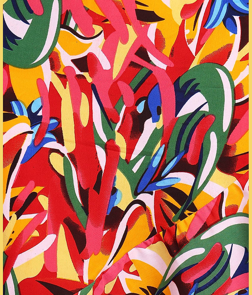 POPWINGS Red Polyester Women's A-Line Skirt ( Pack of 1 )