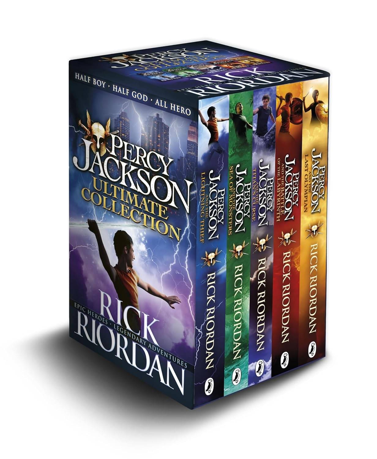     			Percy jackson: Complete Series [Paperback] Riordan, Rick