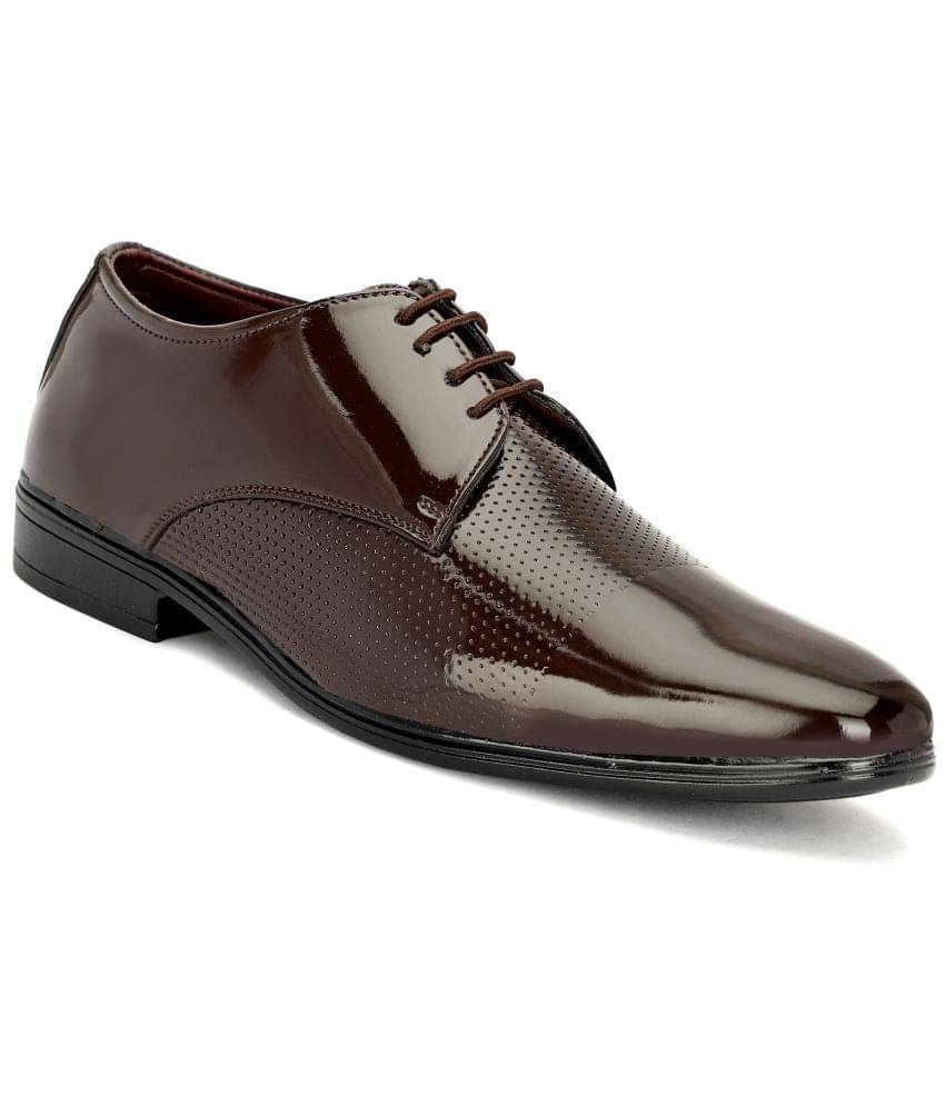     			Rimezs Brown Men's Slip On Formal Shoes