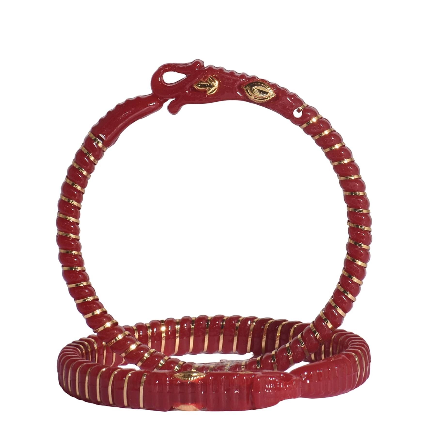 SUNISKA Red Bangle Set ( Pack of 1 ) SUNISKA Red Bangle Set ( Pack of 1 )